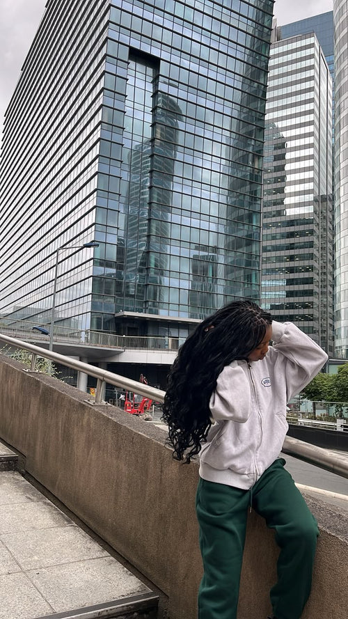 Hoodie zippé "Trustissues"