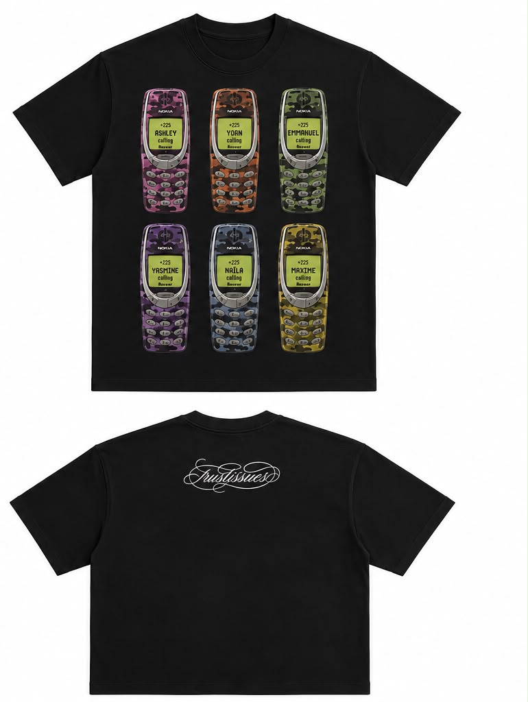 T-Shirt "Trustissues calling"
