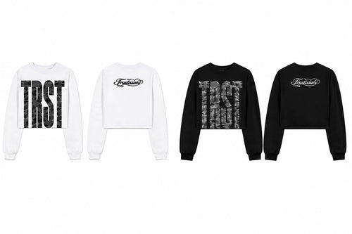 Long sleeve crop "TRST"