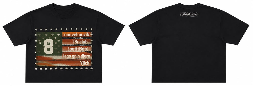 T-shirt "Flag 8"